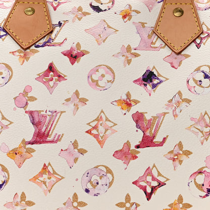 Louis Vuitton Watercolor Aquarelle Speedy 30 White 8 of 11