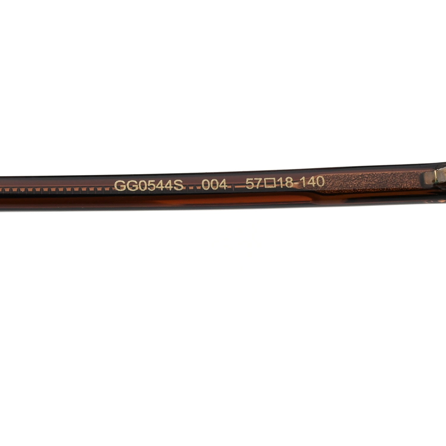 Gucci Acetate  Oversized Square GG0544S Sunglasses Brown 5 of 8