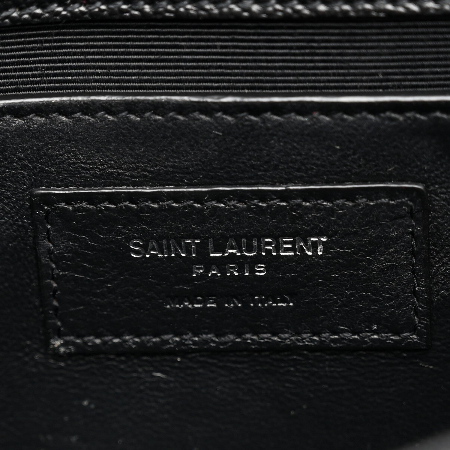 Saint Laurent Grain De Poudre Small Monogram Kate Satchel Black 6 of 14