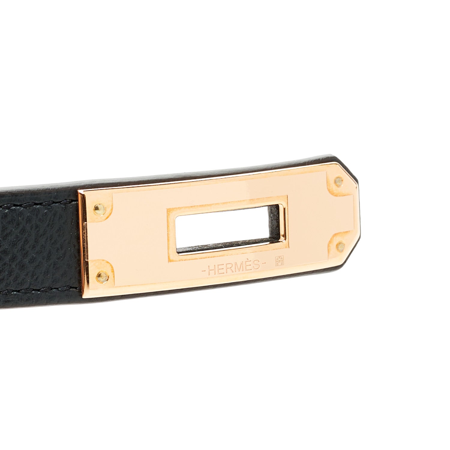 Hermes Epsom Kelly Belt Black 4 of 6