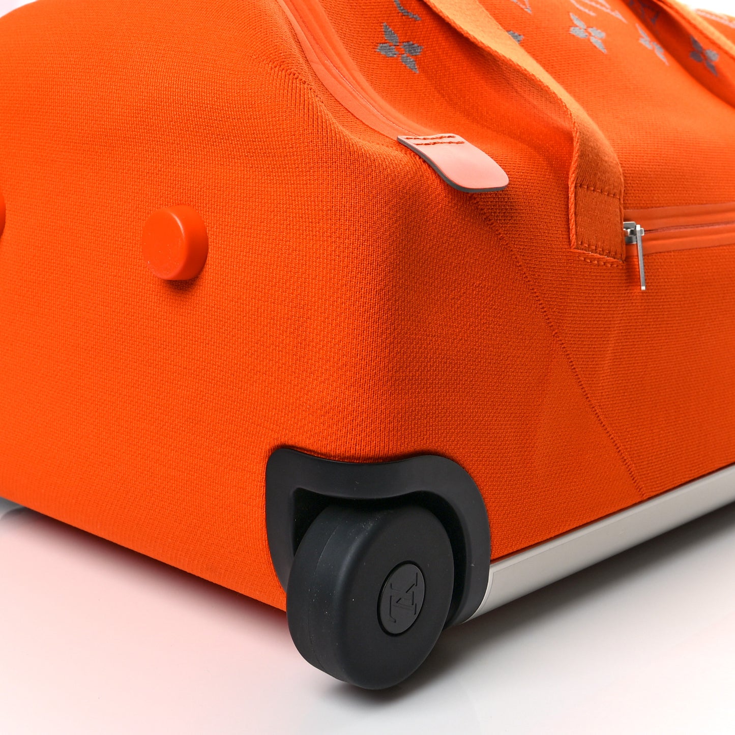 Knit Monogram Horizon Soft Duffle 55 Orange