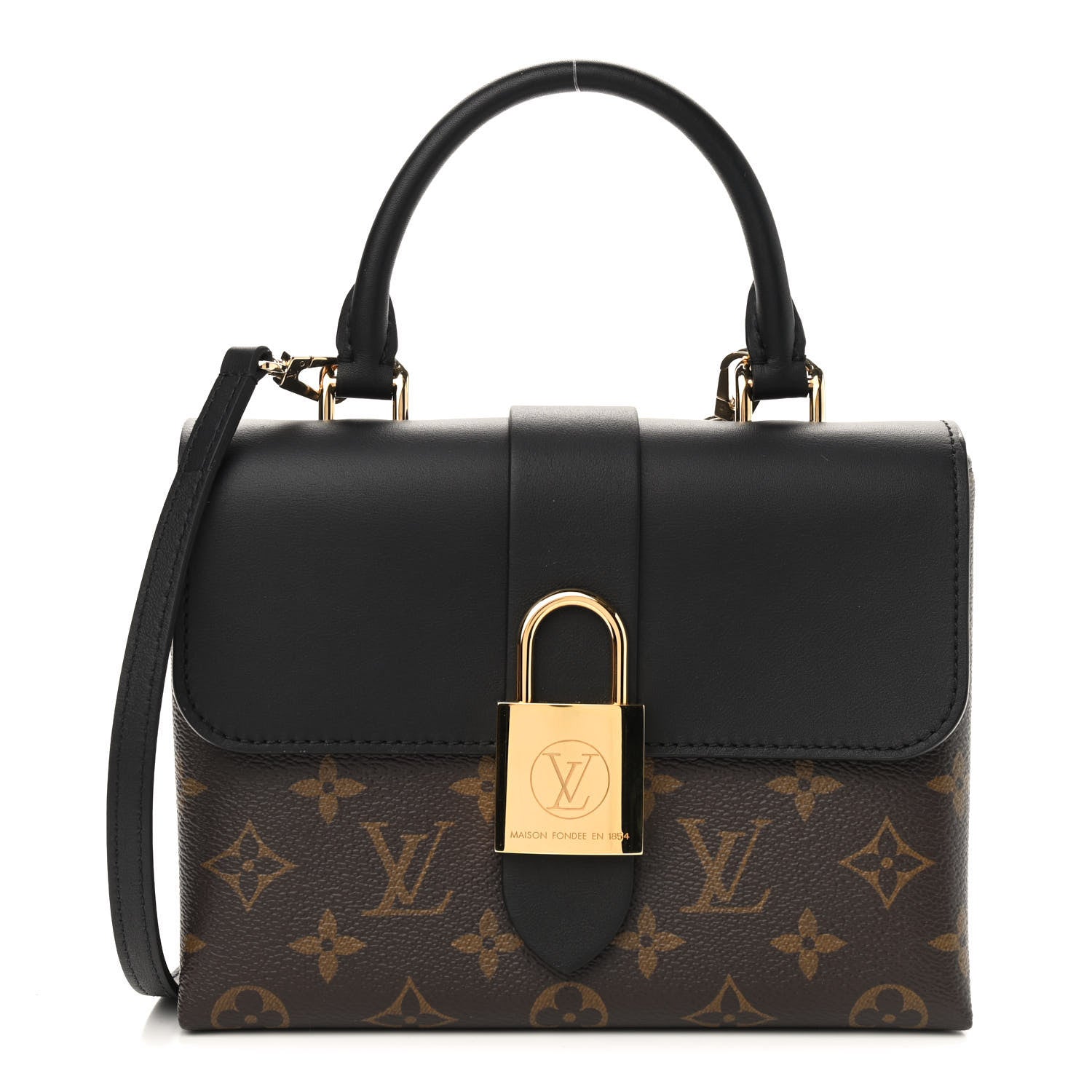 Louis Vuitton Monogram Locky BB Black 1 of 9