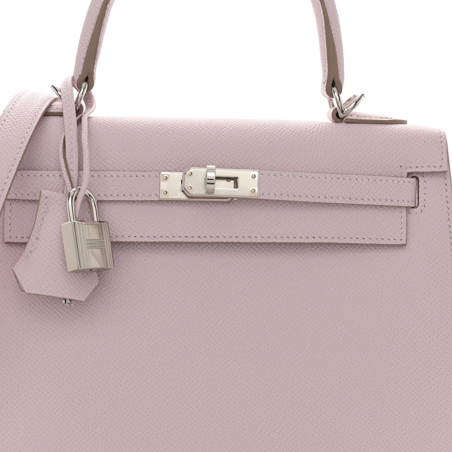Hermes Epsom Kelly Sellier 25 Mauve Pale 8 of 11
