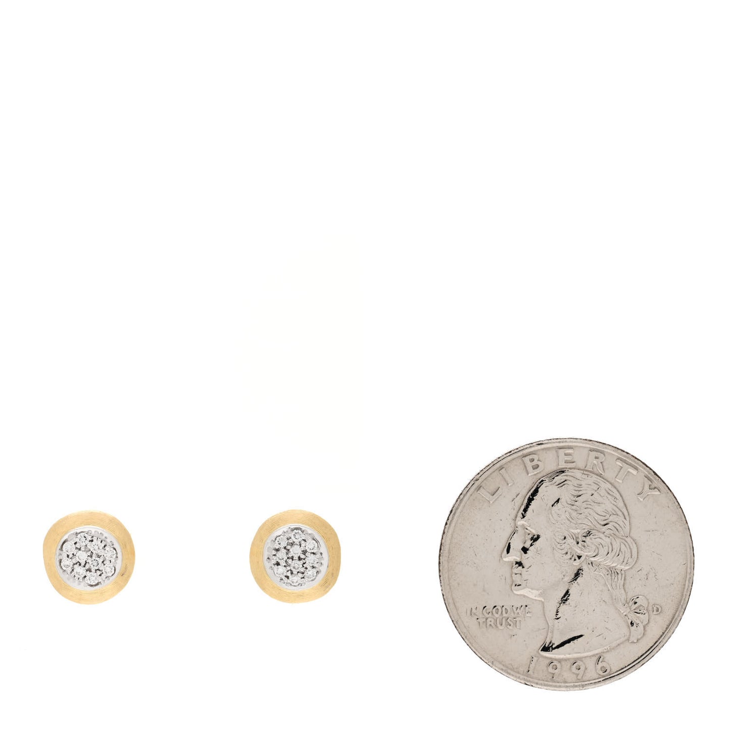 18K Yellow Gold Diamond Jaipur Earrings
