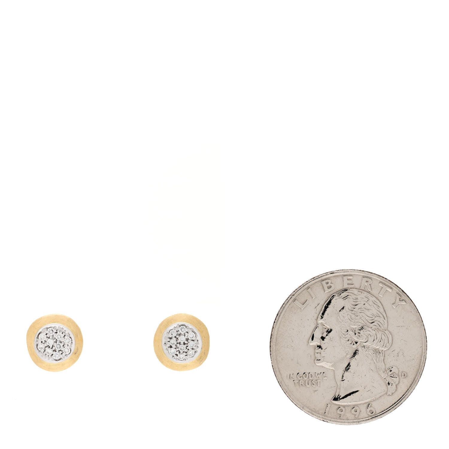 Marco Bicego 18K Yellow Gold Diamond Jaipur Earrings 2 of 6