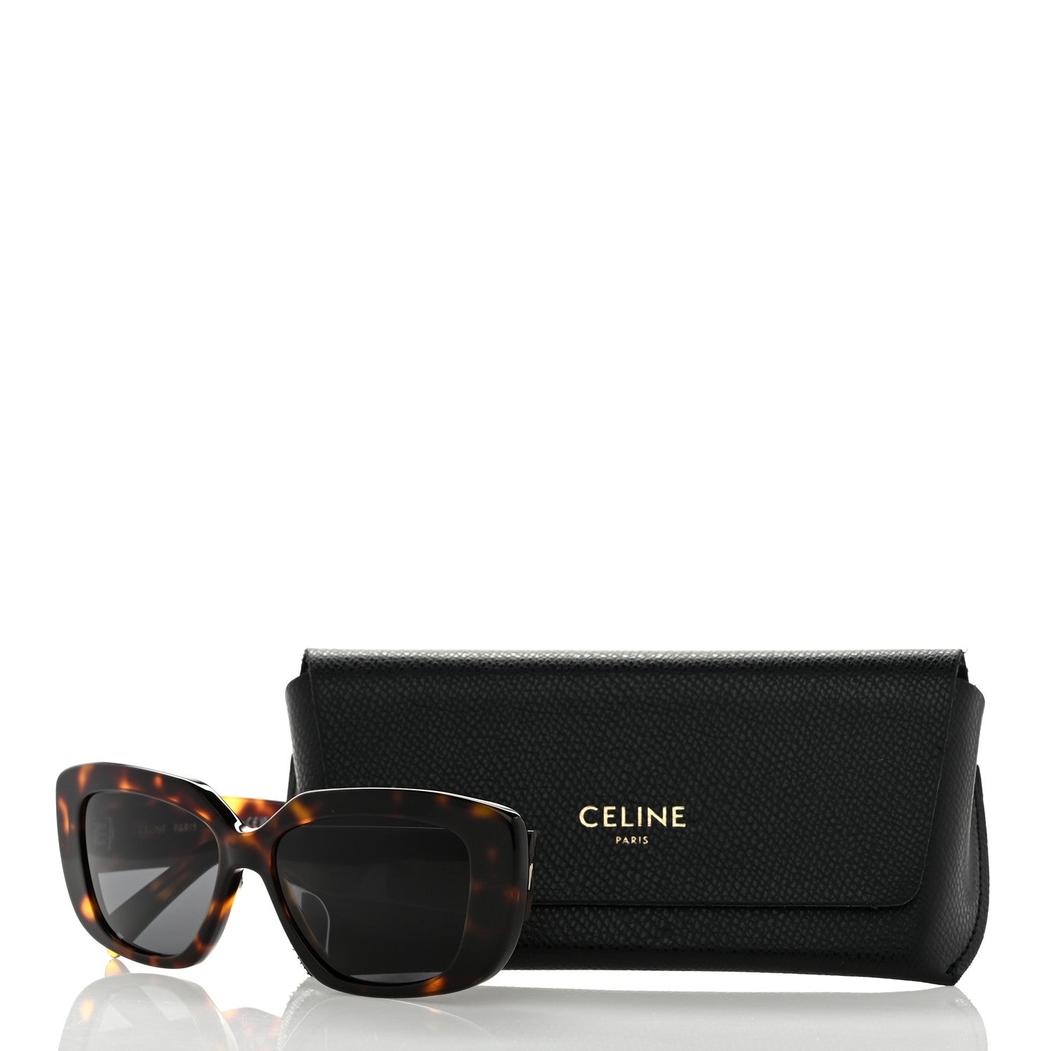 Celine Acetate Sunglasses CL 40216U Blonde Havana 8 of 8