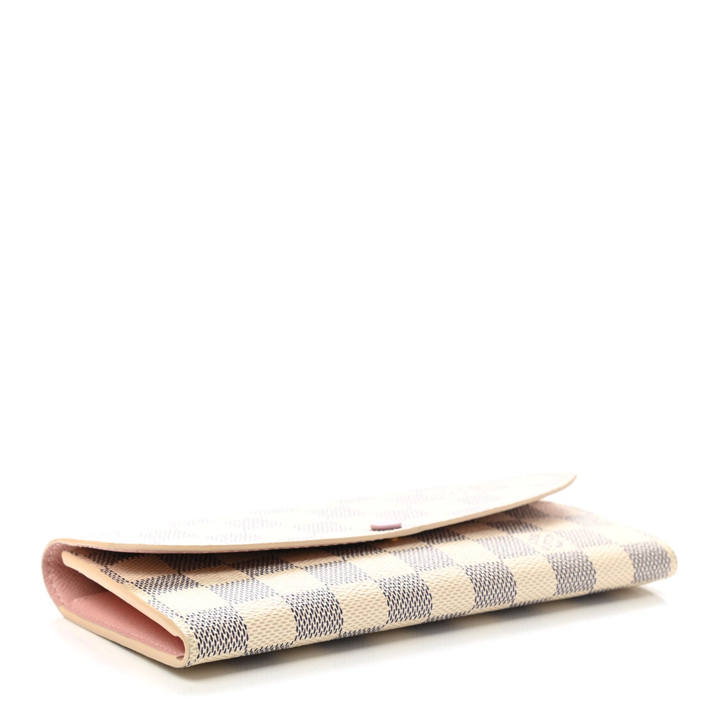 Damier Azur Emilie Wallet Rose Ballerine