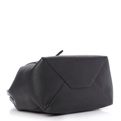 Celine Soft Grained Calfskin Small Belt Cabas Phantom Black 4 of 9