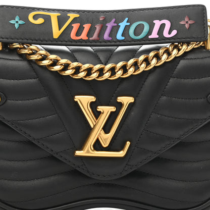 Louis Vuitton Calfskin New Wave Chain PM Black 7 of 11