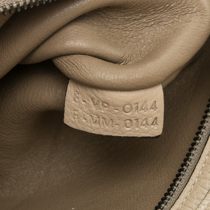 Celine Drummed Calfskin Suede Small Trapeze Dune 7 of 7