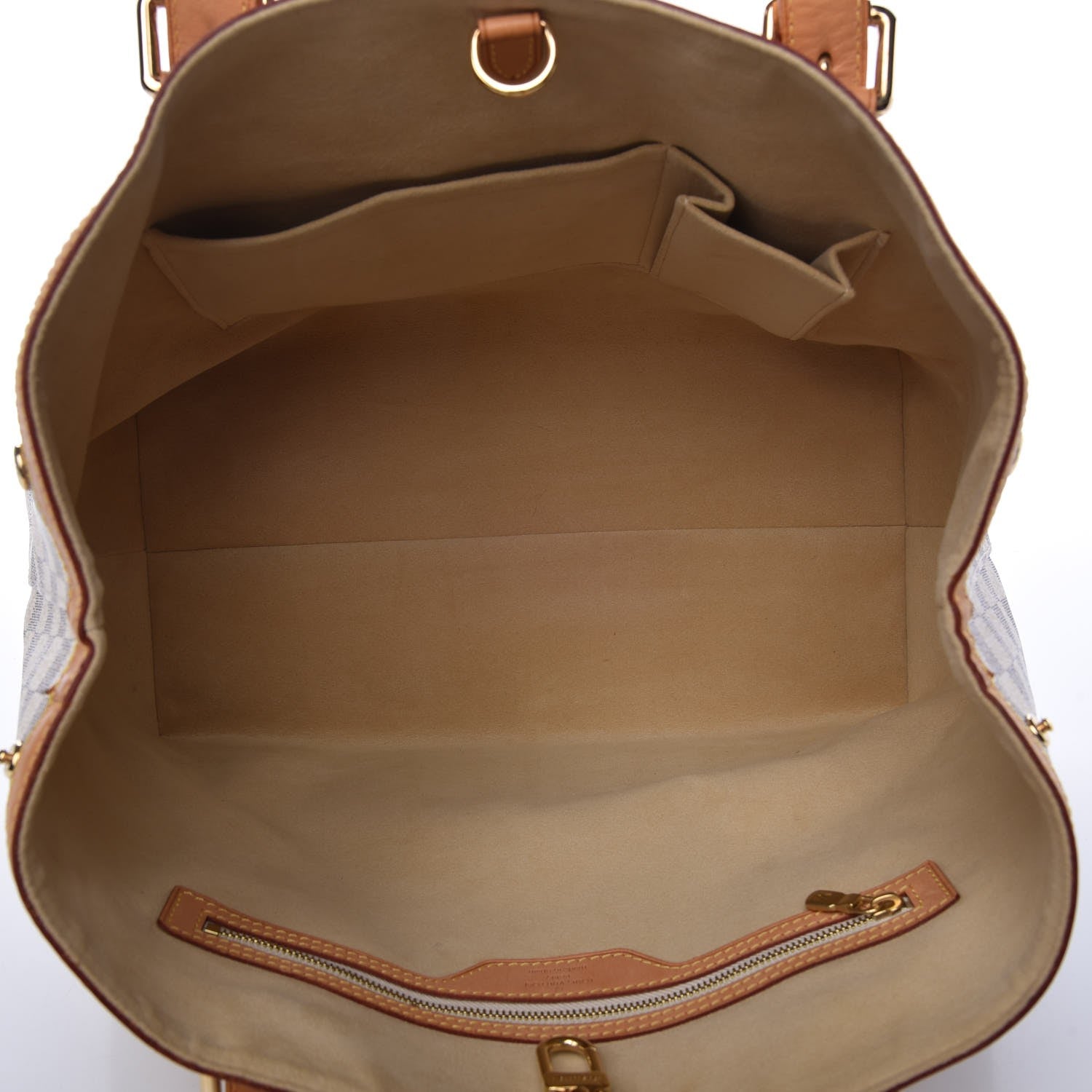 Louis Vuitton Damier Azur Hampstead MM 5 of 14