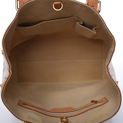 Louis Vuitton Damier Azur Hampstead MM 5 of 14