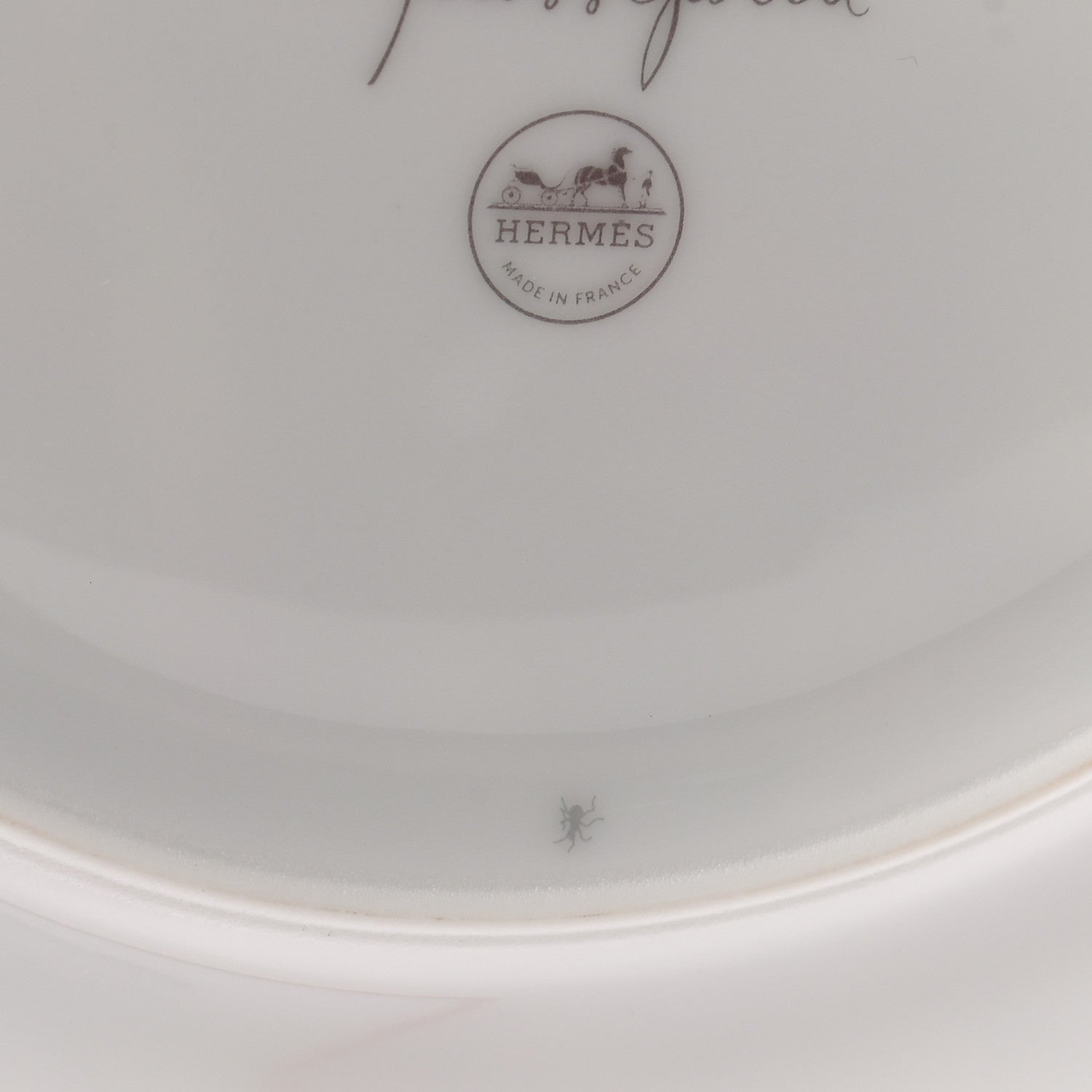 Hermes Porcelain Passifolia Dessert Plate N°1 Set of 2 7 of 8