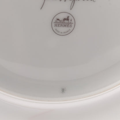 Hermes Porcelain Passifolia Dessert Plate N°1 Set of 2 7 of 8