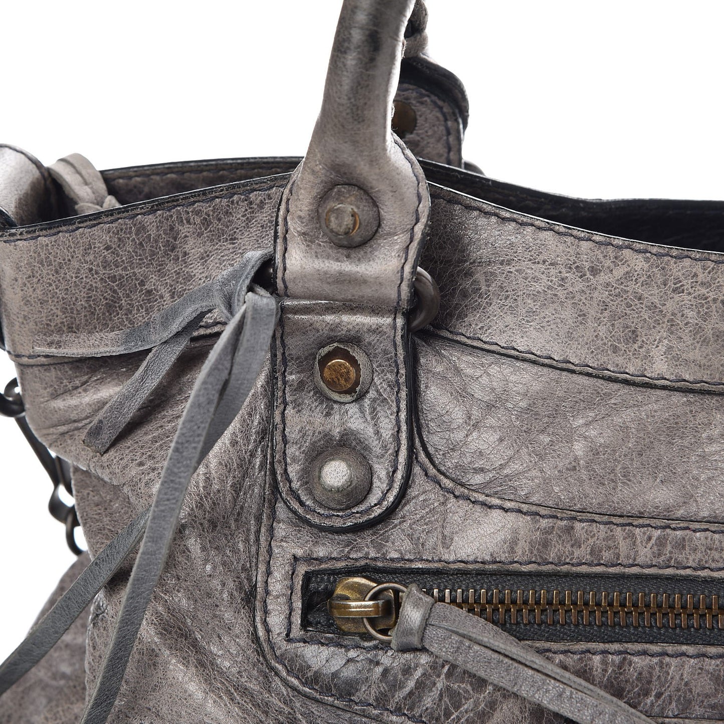 Agneau Rubber Covered Classic Hardware First Anthracite