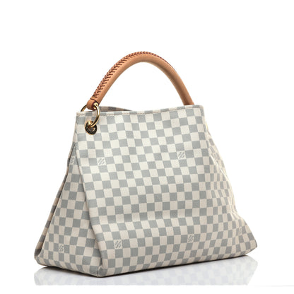 Louis Vuitton Damier Azur Artsy MM 3 of 9