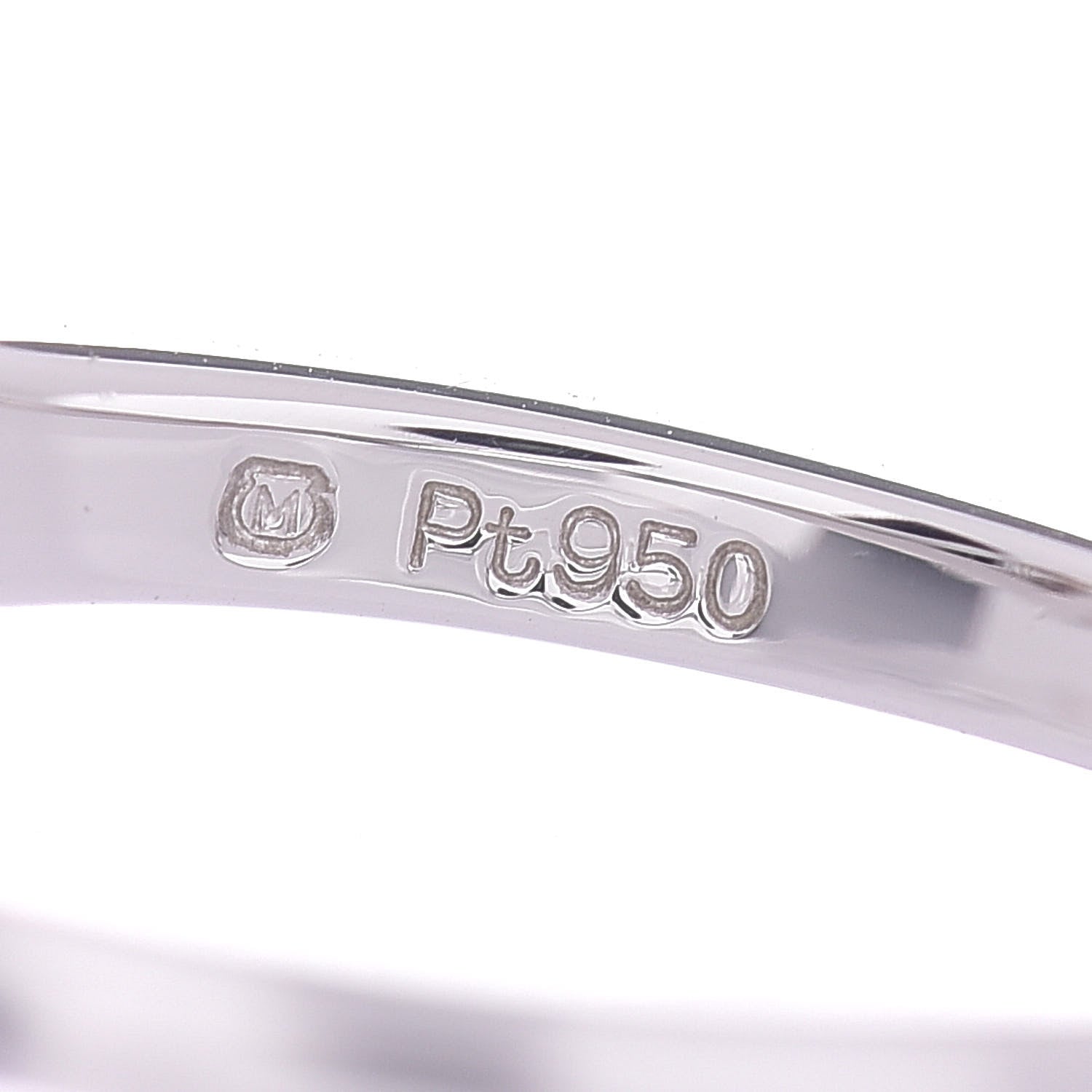 Mikimoto Platinum Akoya Pearl 8mm Bow Ring 51 5.75 5 of 5