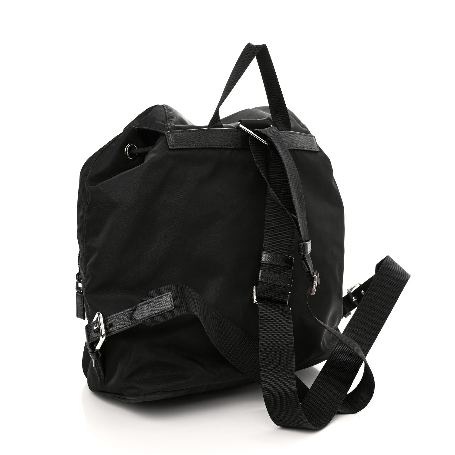 Prada Nylon Vela Large Backpack Black 3 of 9