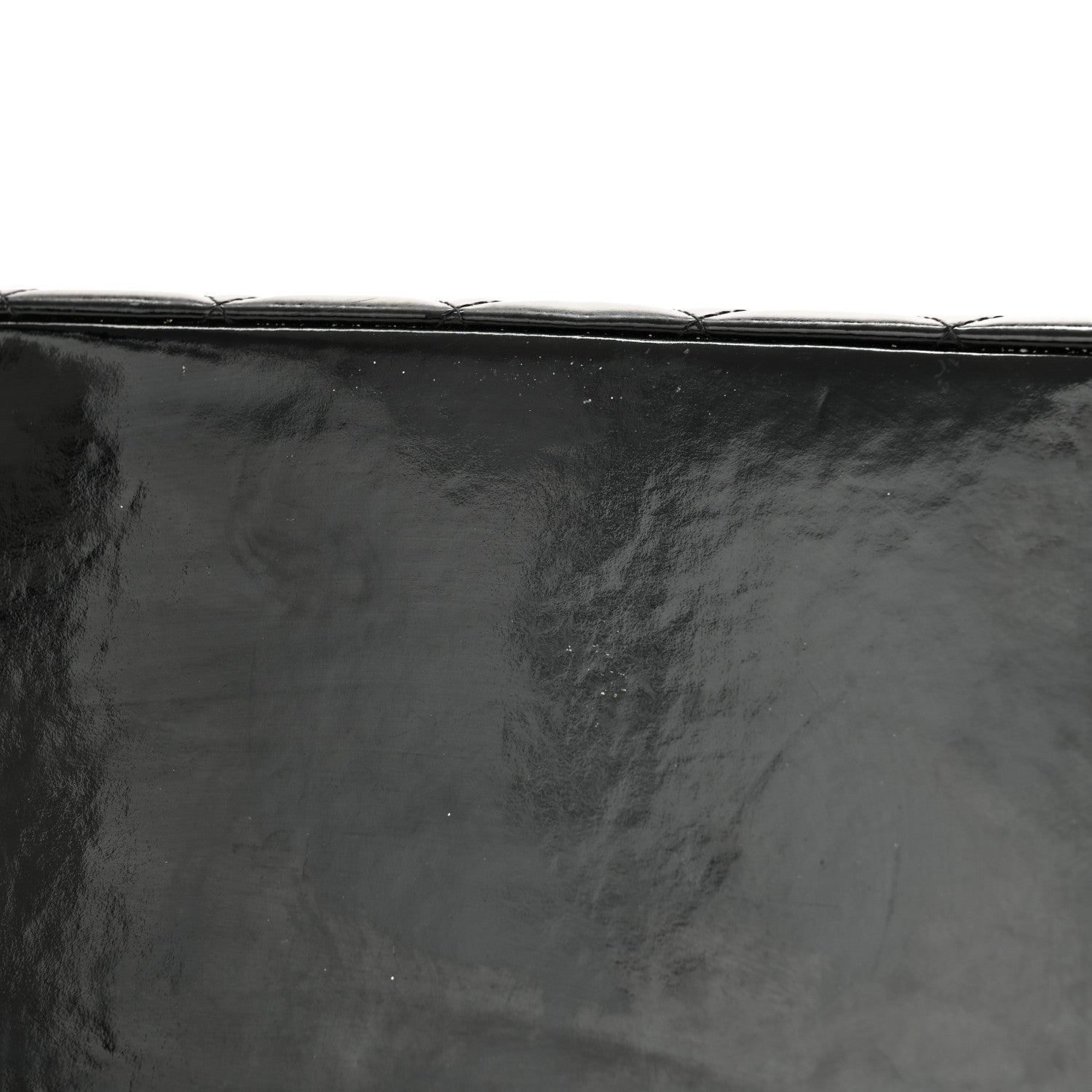 Chanel Patent Quilted Grand Shopping Tote GST Black 21 of 22