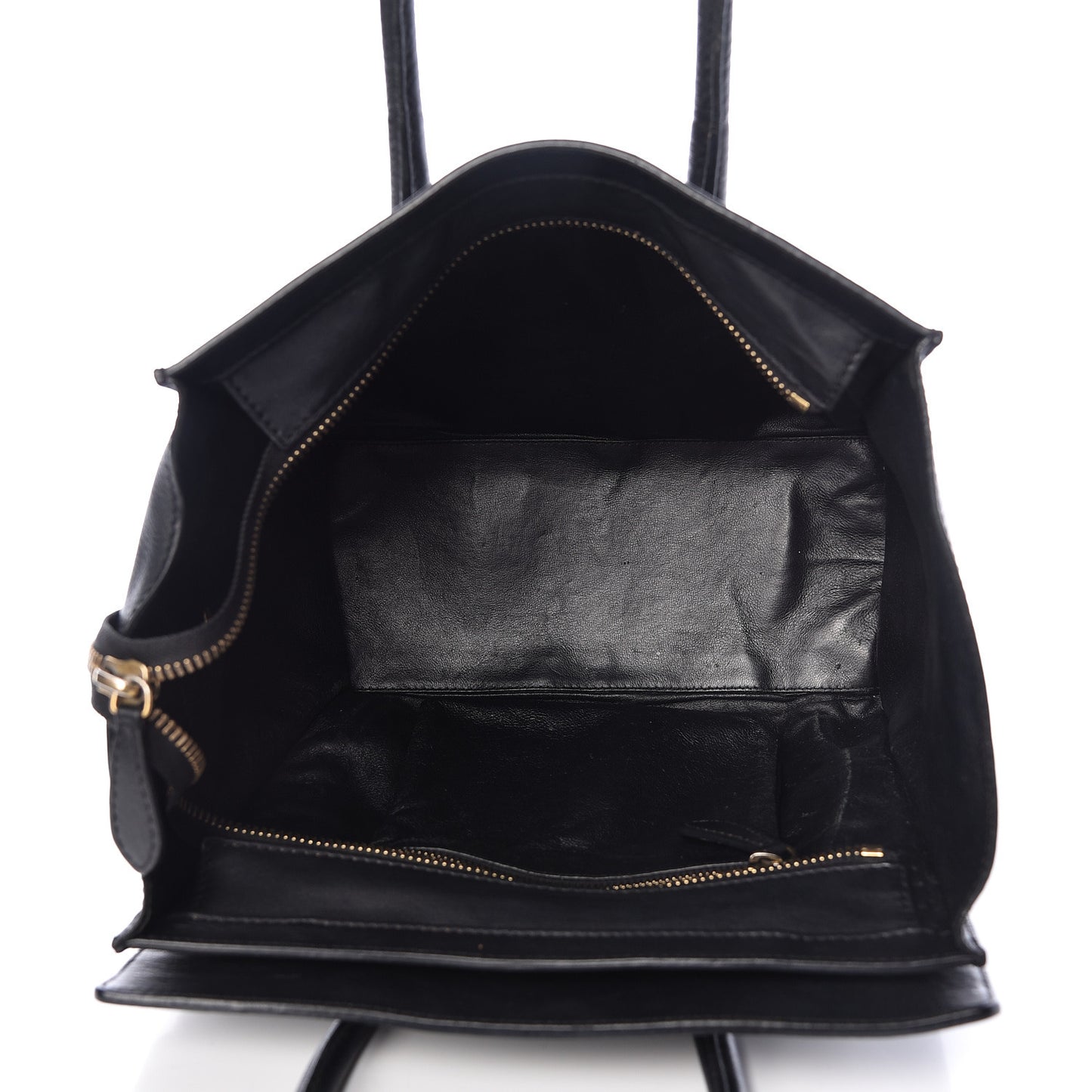 Calfskin Micro Luggage Black