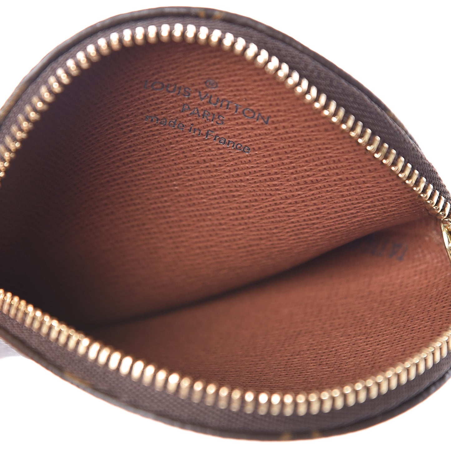 Monogram Round Coin Purse