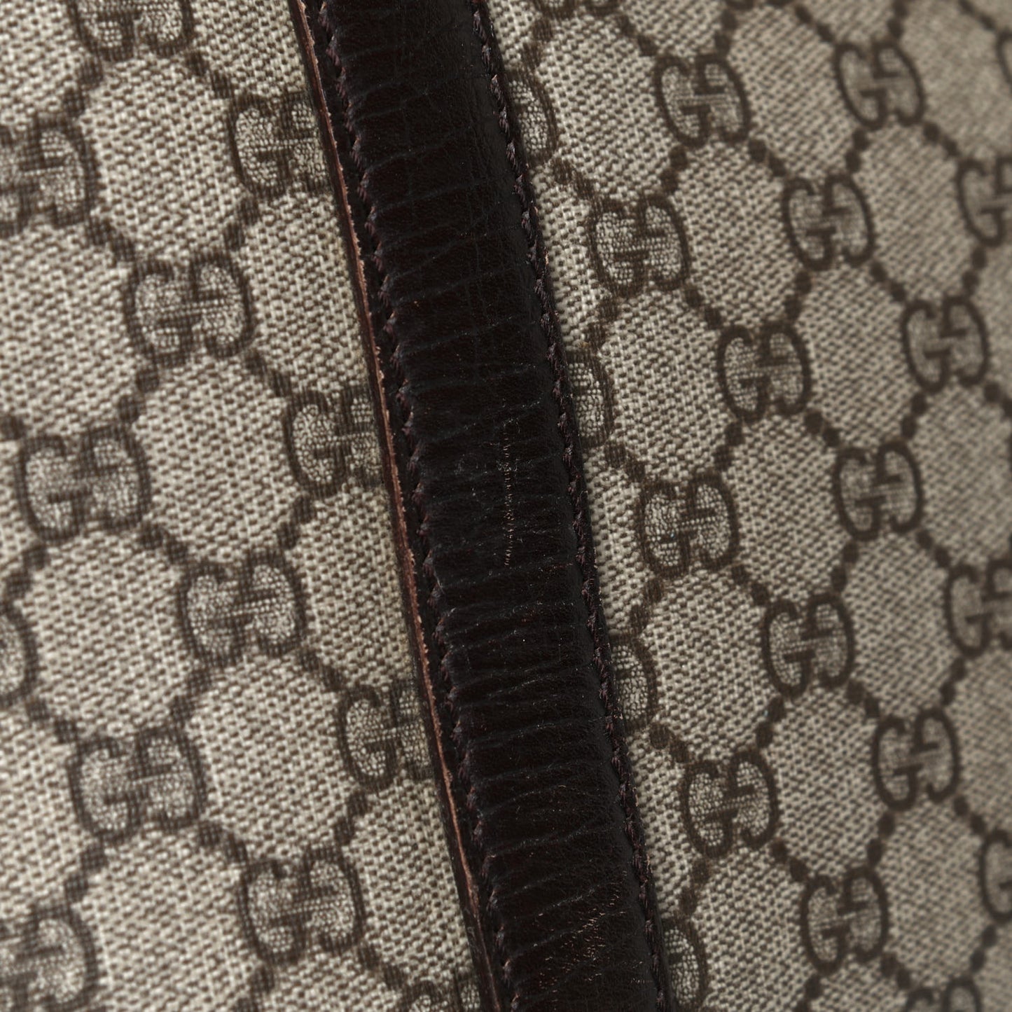 GG Plus Monogram Medium Joy Tote Dark Brown