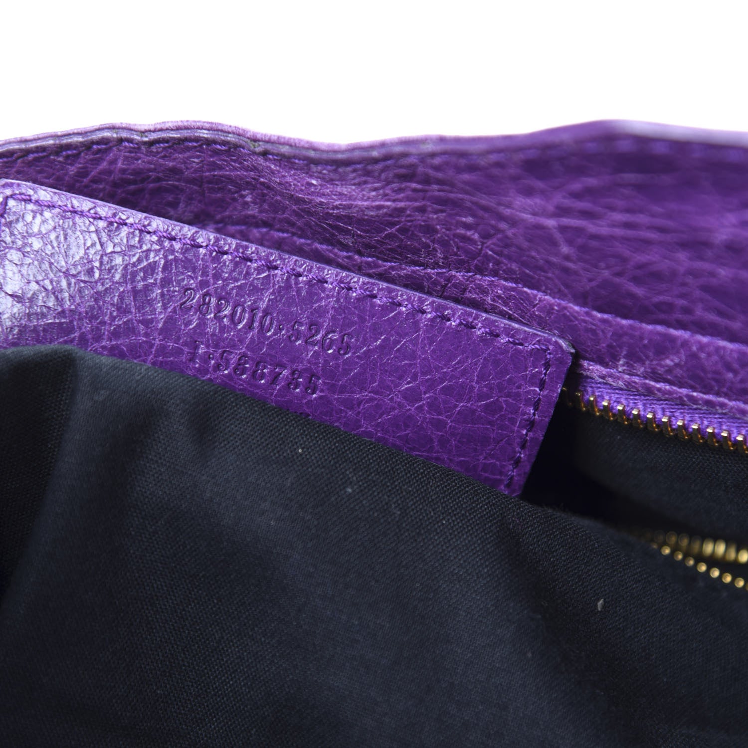 Balenciaga Agneau Giant 12 Gold Hardware Velo Ultraviolet 9 of 10