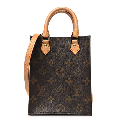 Louis Vuitton Monogram Petit Sac Plat 1 of 13