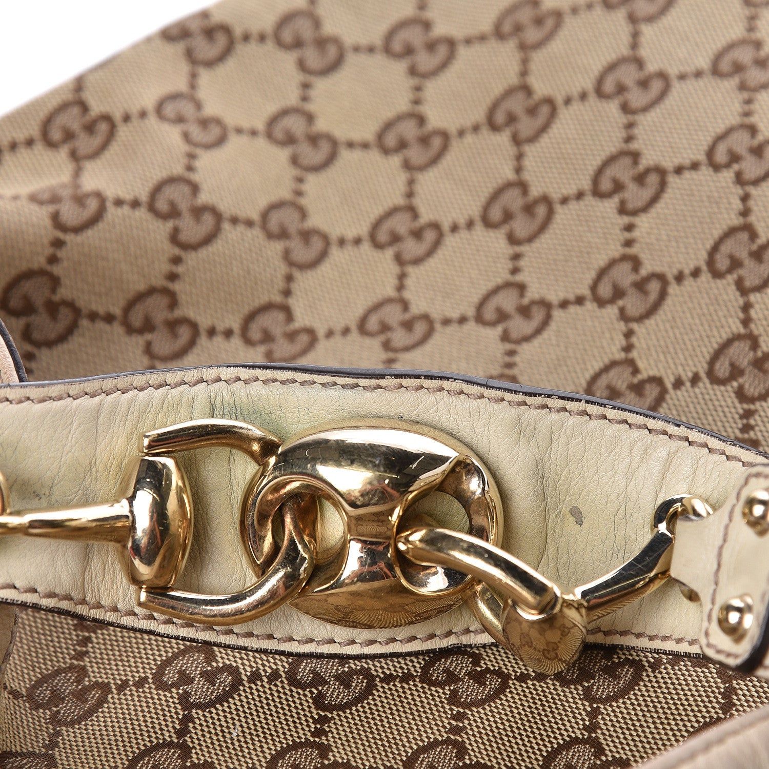 Gucci Monogram Large Wave Hobo Off White 12 of 12