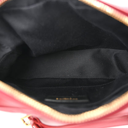 Saint Laurent Calfskin Matelasse Monogram Lou Camera Bag Rouge Eros 5 of 10