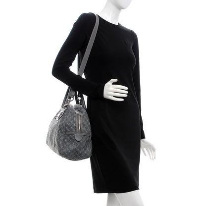 Dolce & Gabbana Woven Calfskin Miss Biz Bowler Grey 2 of 11