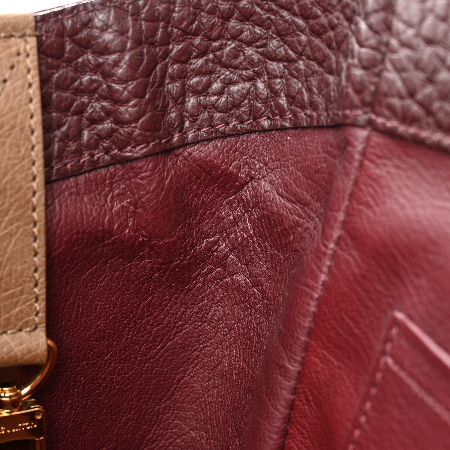 Louis Vuitton Ostrich Lizard Majestueux Tote MM Bordeaux 12 of 18