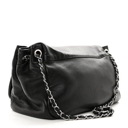 Chanel Lambskin CC Disc Accordion Flap Black 3 of 12