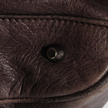 Balenciaga Agneau Mens Bridge Bag Brown 9 of 13