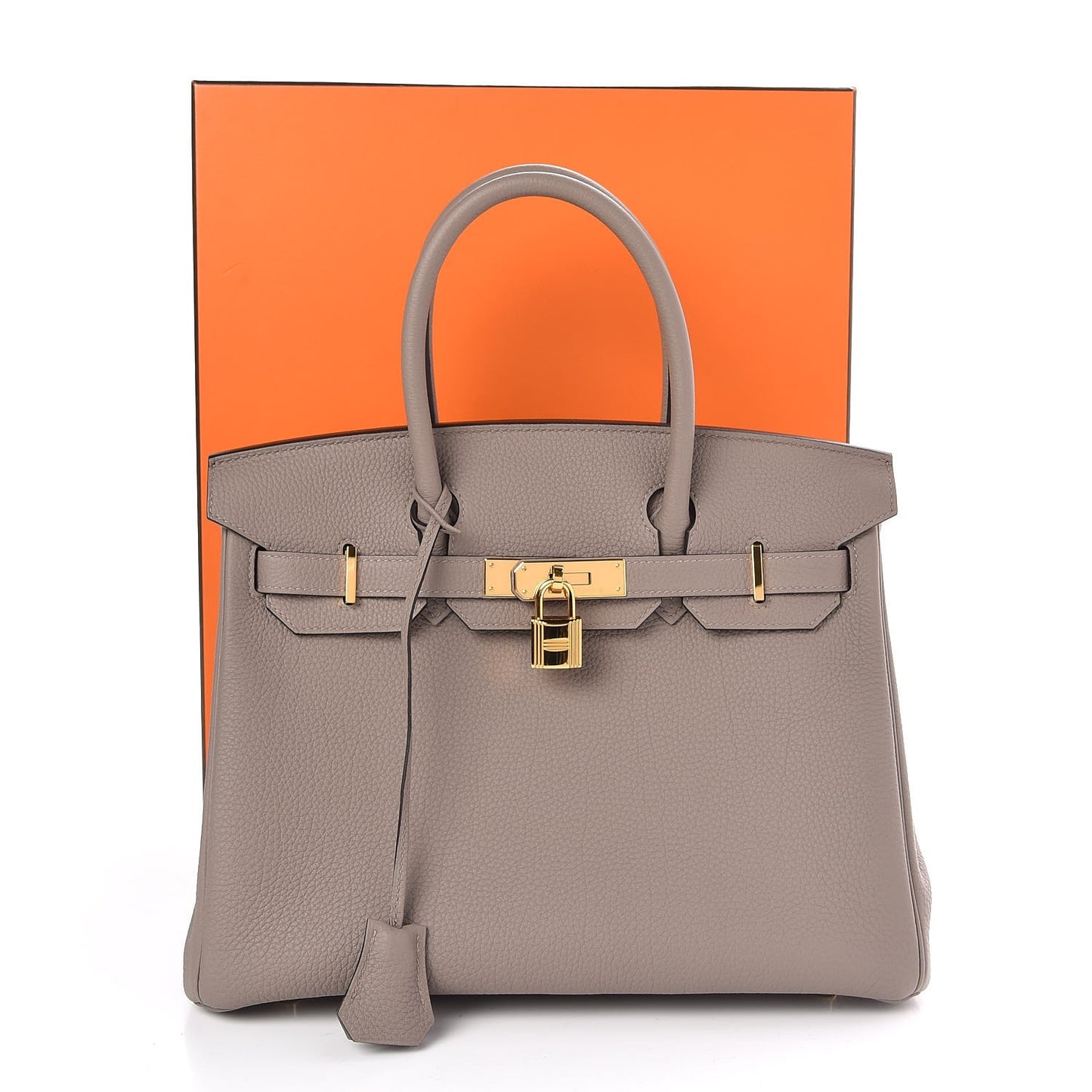 Togo Birkin 30 Gris Asphalte