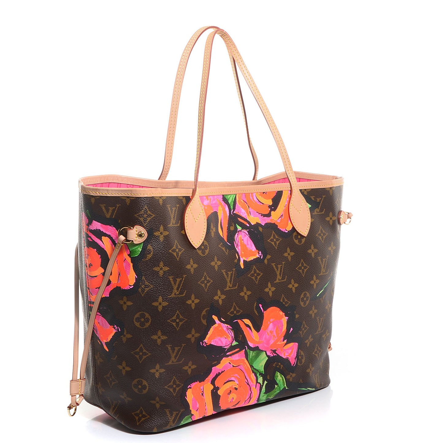 Monogram Roses Neverfull MM