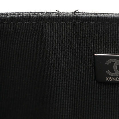 Chanel Grained Calfskin Quilted XXL Travel Flap Bag Black 7 of 10