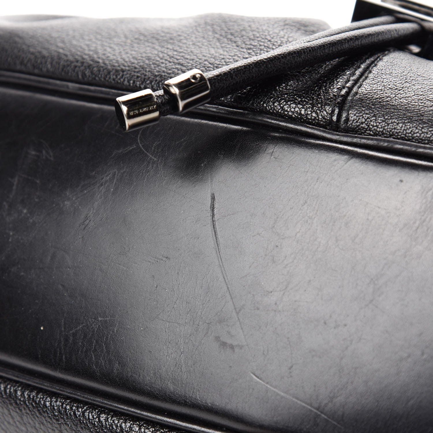 Burberry Calfskin Warrior Hobo Black 9 of 18