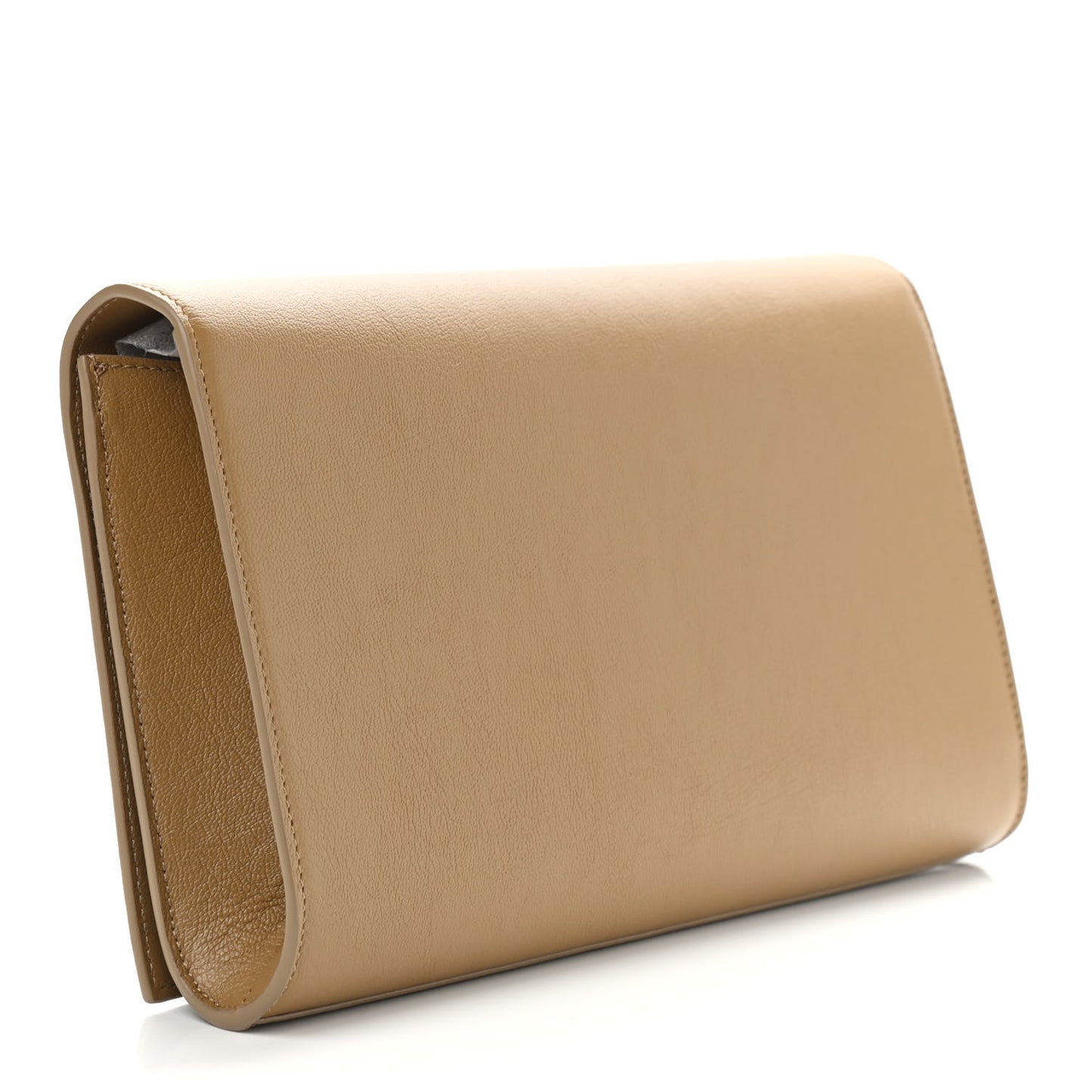 Calfskin Large Belle De Jour Clutch Beige
