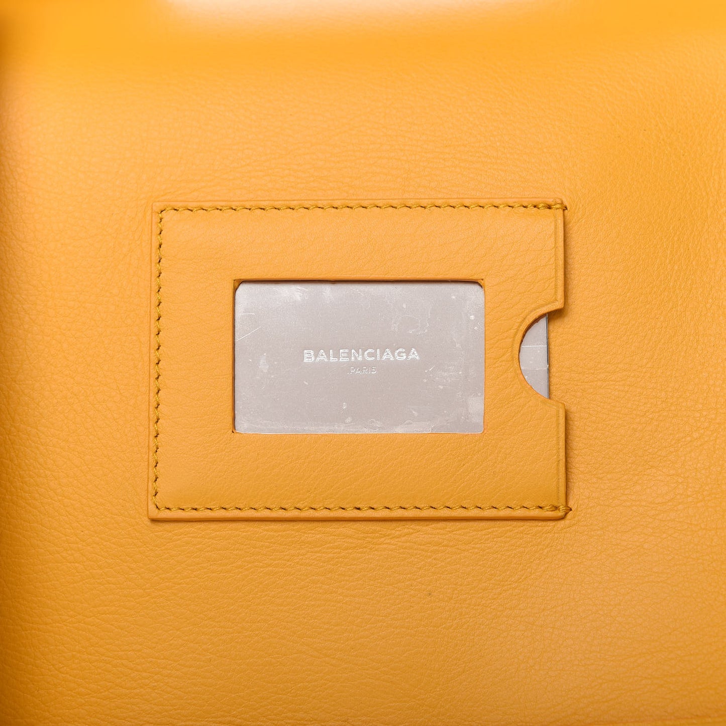Calfskin Convertible Shoulder Bag Jaune Miel