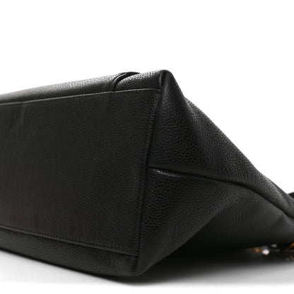 Chanel Caviar Flap Shoulder Bag Black 16 of 17