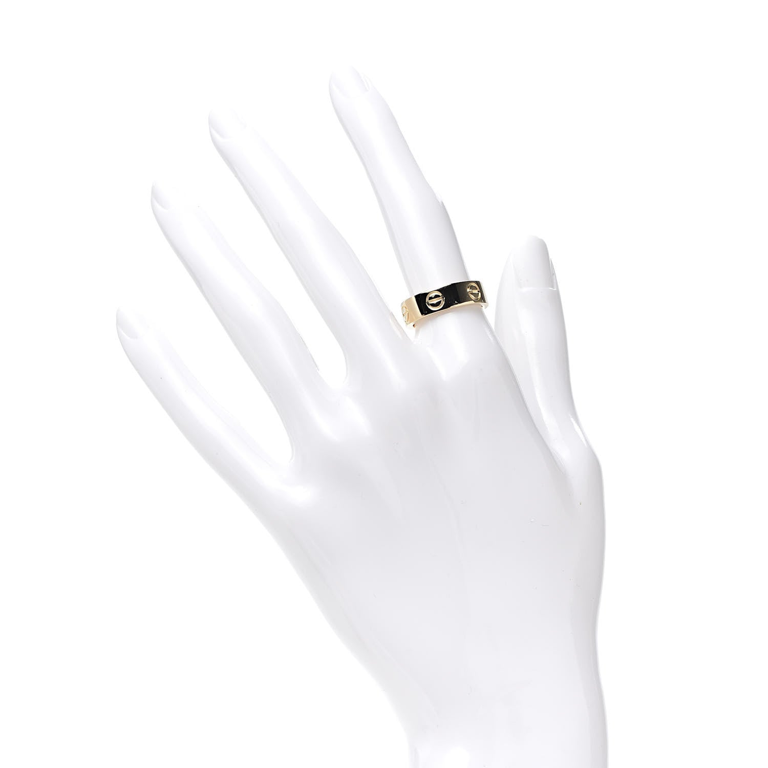 Cartier 18K Yellow Gold 5.5mm LOVE Ring 51 5.75 2 of 6