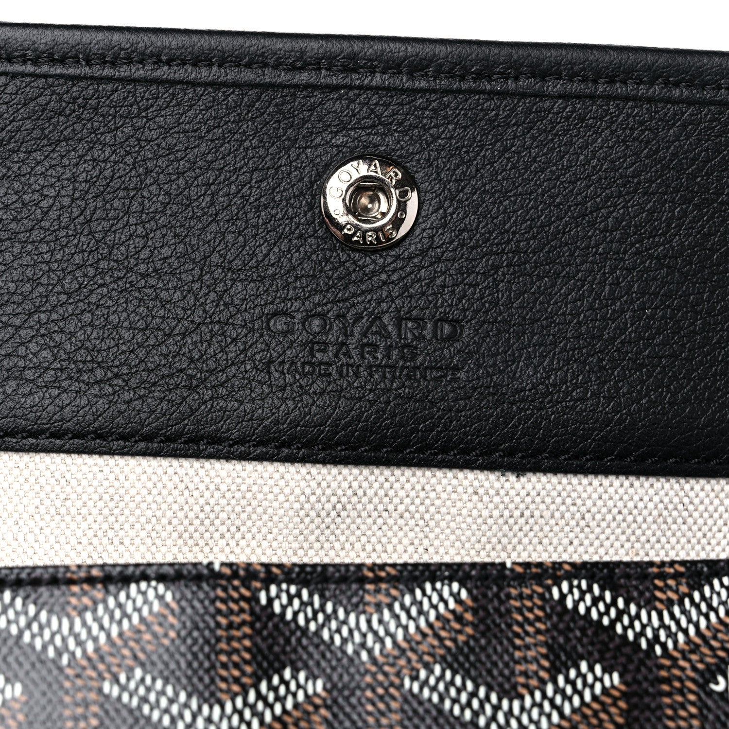 Goyard Goyardine Saint Louis PM Black 6 of 8