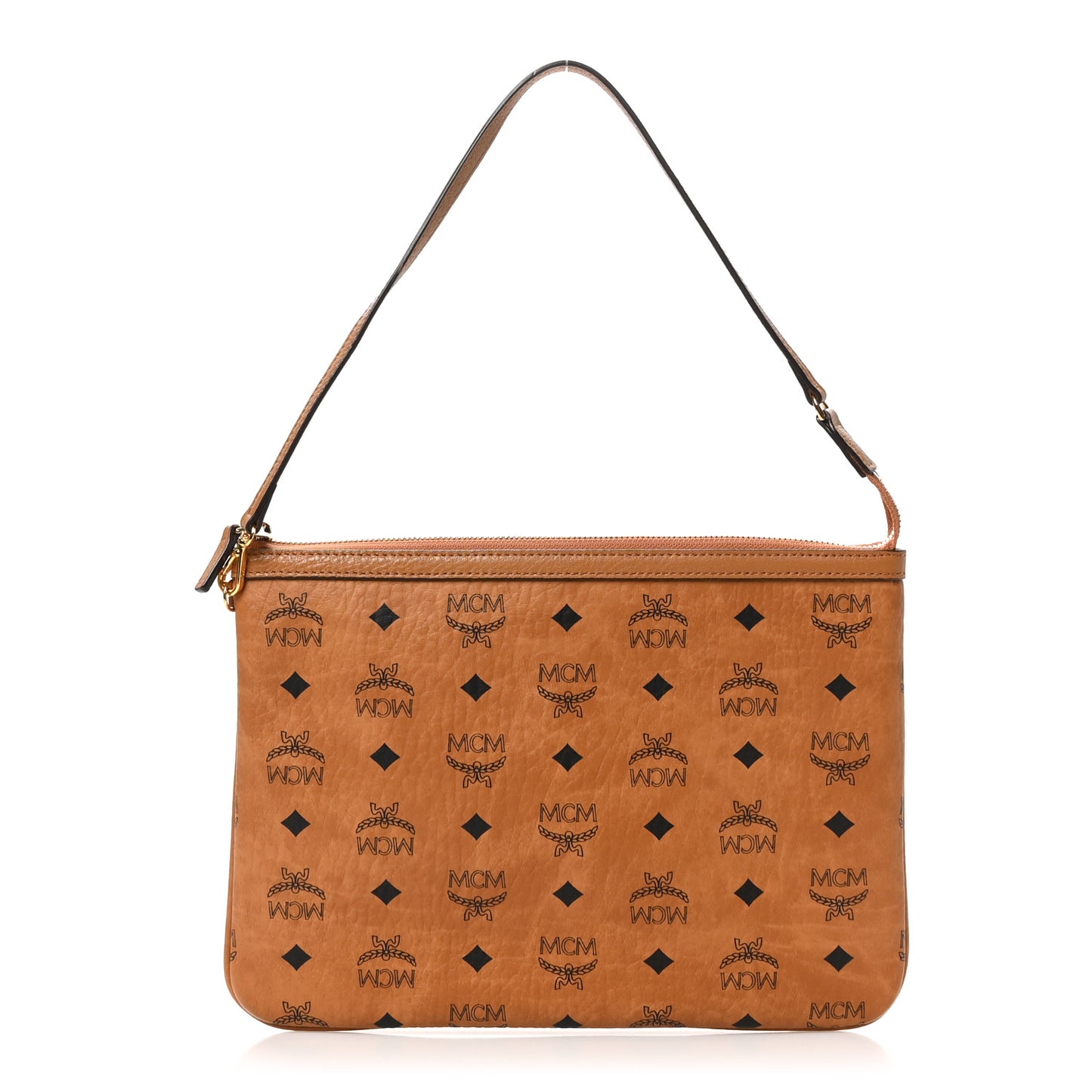 Visetos Liz Shopper Tote Pouch Cognac