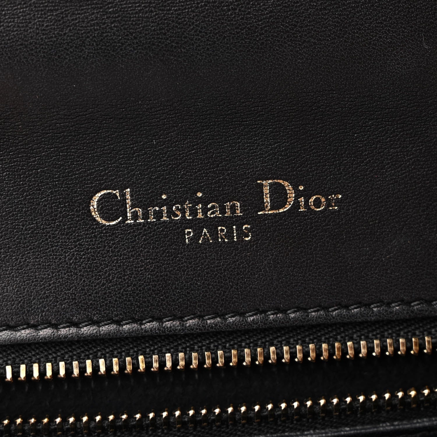 Christian Dior Lambskin Studded Medium Diorama Flap Bag Black 6 of 11