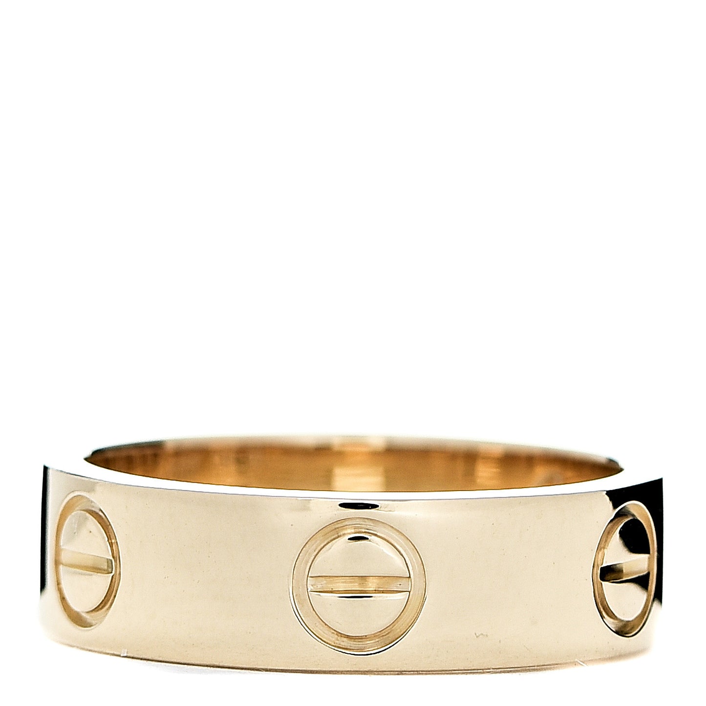 18K Yellow Gold 5.5mm LOVE Ring 53 6.25