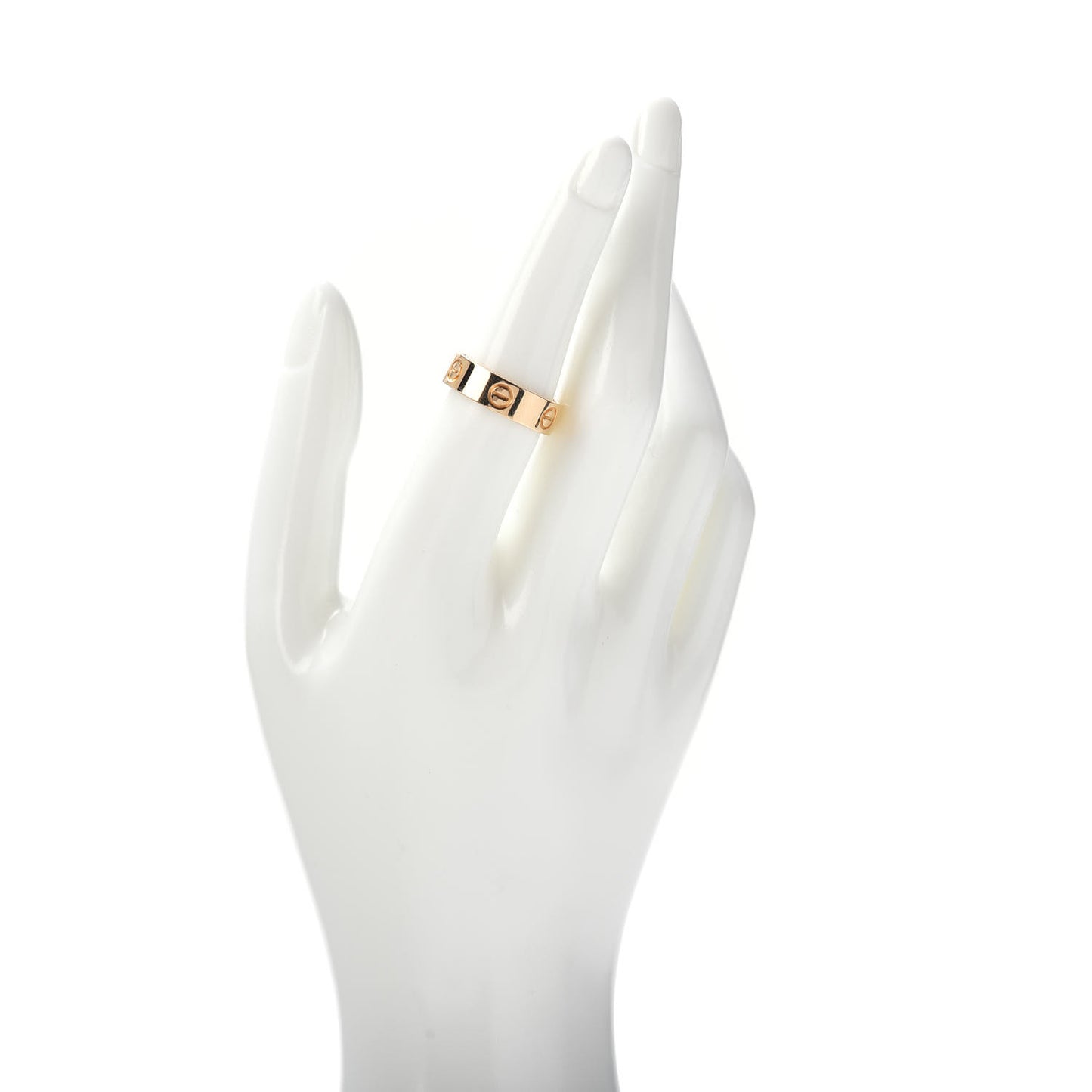 18K Yellow Gold 5.5mm LOVE Ring 54 6.75