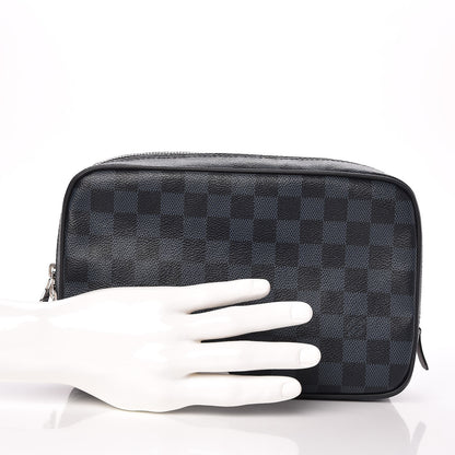 Louis Vuitton Damier Cobalt Toilet Pouch GM 2 of 7