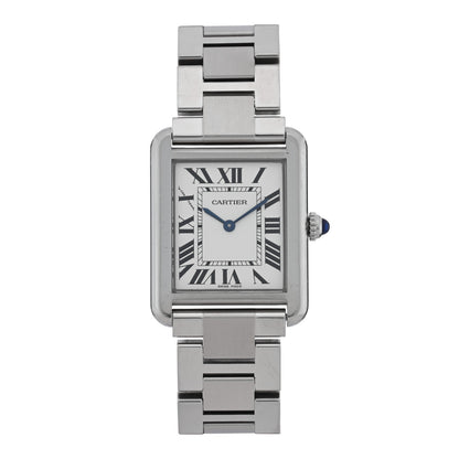 Cartier Stainless Steel 24mm Tank Solo Quartz Watch 1 of 5