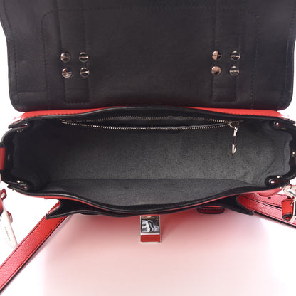 Proenza Schouler Grainy Calfskin Tiny PS1 Satchel Geranium 7 of 13